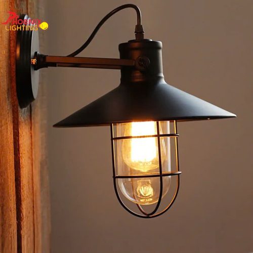 Đèn vách Vintage chao chống nổ