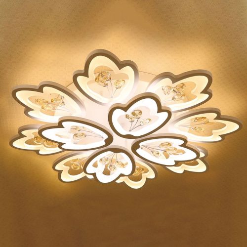 Đèn ốp trần hình bông hoa