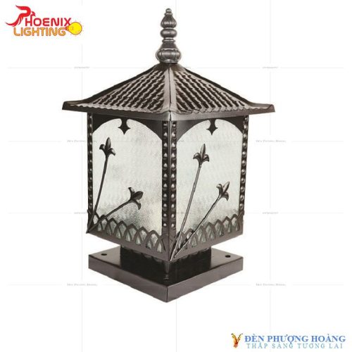 Đèn trụ cổng Phượng Hoàng 6063