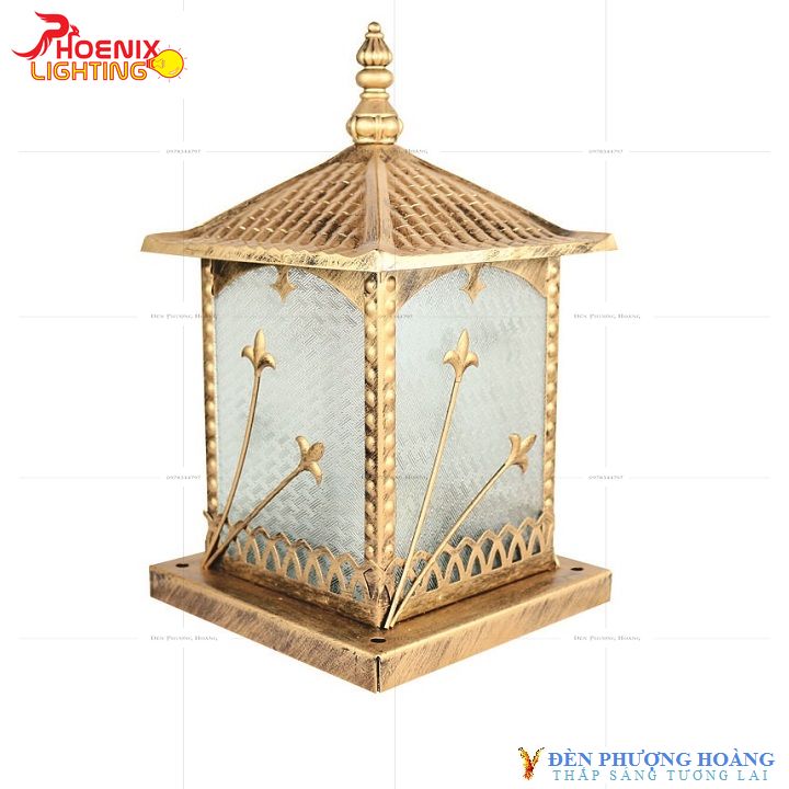 Đèn trụ cổng Phượng Hoàng 6066