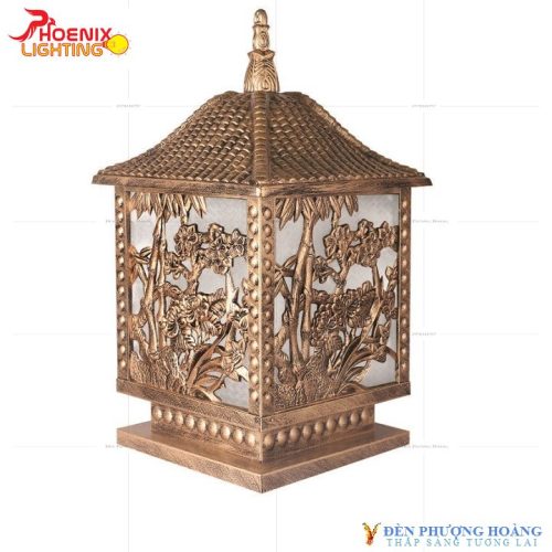 Đèn trụ cổng Phượng Hoàng 6108