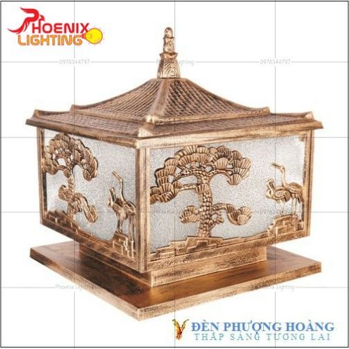 Đèn trụ cổng Phượng Hoàng 6218