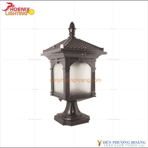 Đèn cột trụ phượng hoàng