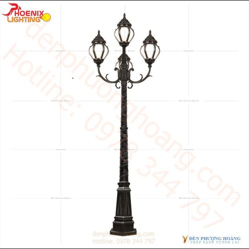 Đèn trụ công viên Phượng Hoàng 13