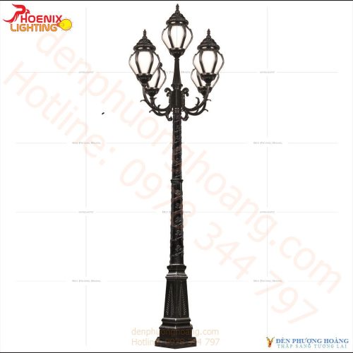 Đèn trụ công viên Phượng Hoàng 14