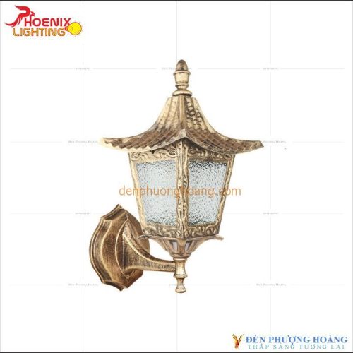 Đèn vách mái cong quý tộc
