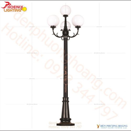 Trụ đèn công viên đơn giản và nhẹ nhàng