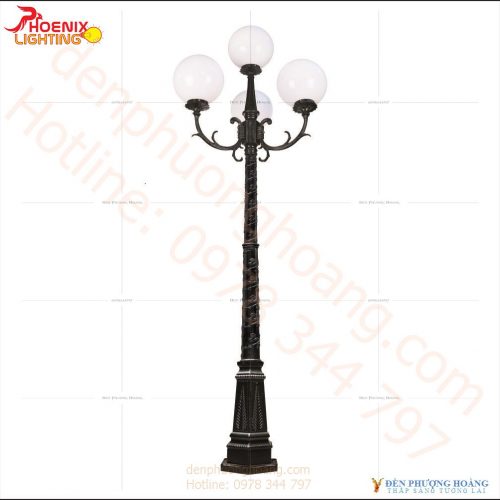 Đèn trụ Mẫu đèn trụ sân vườn trang trí