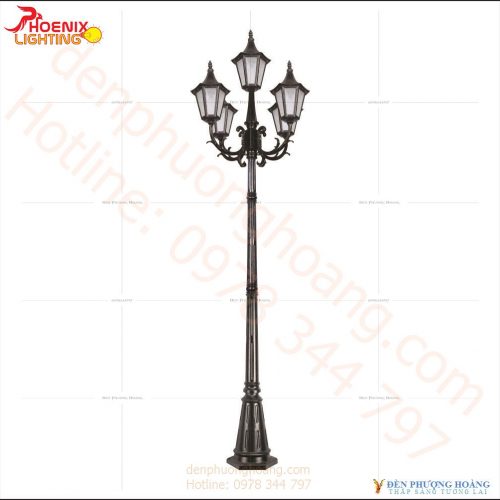 Đèn trụ công viên Phượng Hoàng 10