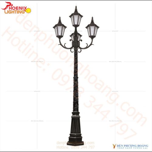 Đèn trụ công viên phong cách cổ điển