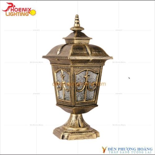 Đèn vách: Mẫu đèn trụ nhôm đúc siêu bền