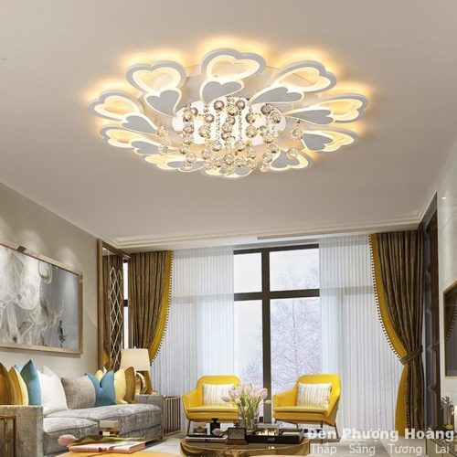 Đèn Ốp Trần Trái Tim Yêu Thương