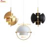 Đèn thả hình cầu chỉnh góc trang trí phòng khách THCN 47-21