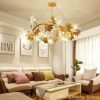 Đèn thả trang trí chùm hoa pha lê sang trọng mã TH-8016