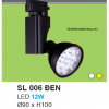Đèn rọi ray 12W chíp led SMD chiếu sáng bền bỉ