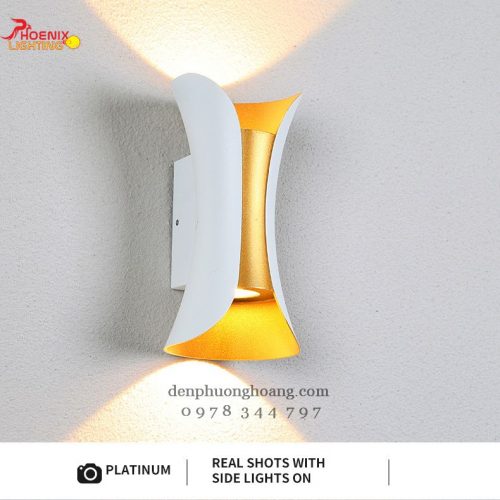 Đèn tường trang trí đẹp VNT617 hắt tường nội ngoại thất