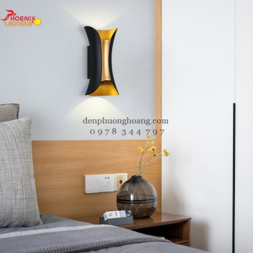 Đèn tường trang trí đẹp VNT617 hắt tường nội ngoại thất đẹp