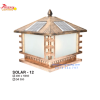 Đèn trụ cổng năng lượng mặt trời SOLAR 12