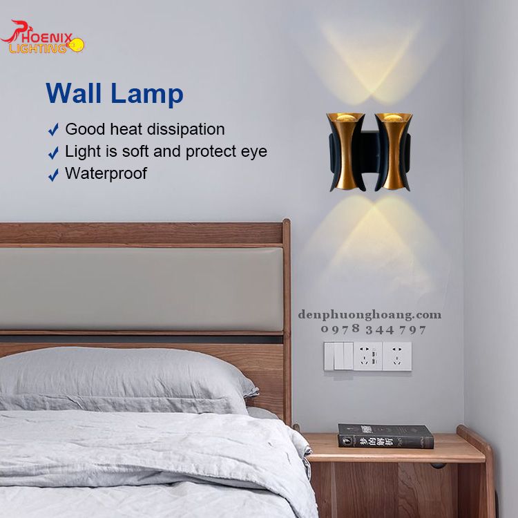 Đèn tường trang trí nội ngoại thất đẹp SL2232