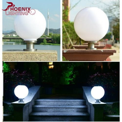 Đèn cầu năng lượng mặt trời trang trí sân vườn