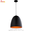 Đèn thả chao hình nón OVAL màu đen BNN20D