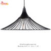 Đèn thả khung sắt D500 trang trí hình nón SLT4031BK