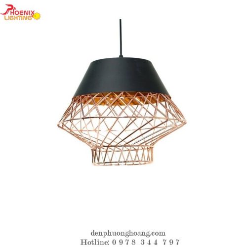 Đèn thả lồng sắt si đồng sang trọng BNN10