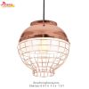 Đèn thả lồng sắt si đồng trang trí sang trọng BNN90