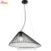 Đèn thả nan sắt hình nón cách điệu BNN29