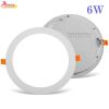 Đèn âm trần siêu mỏng công suất 6W - Bảo Hành 2 Năm