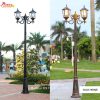 Đèn cột trụ công viên năng lượng mặt trời PH65 trang trí khuôn viên sân vườn