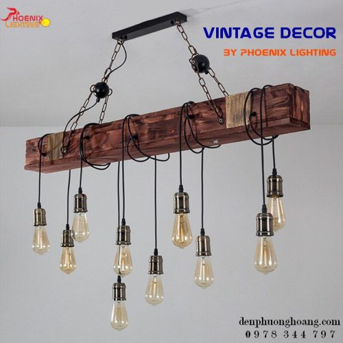 Đèn Decor Gỗ Trang Trí