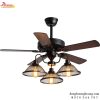 Quạt Trần Decor Lồng Sắt ĐQ-6116