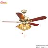 Quạt Trần Đèn 5 Cánh Gỗ QT42001