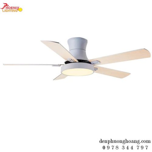 Quạt Trần Phòng Ngủ Có Đèn ĐQ-6101