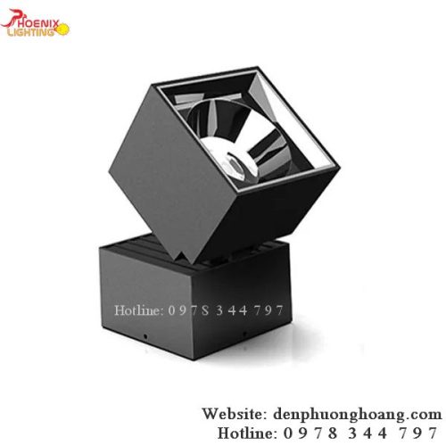 Đèn Led Chiếu Điểm Đế Ngồi 12W Hình Vuông h4