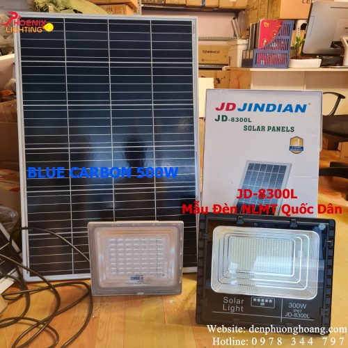 Đèn Năng Lượng Mặt Trời Chiếu Sáng Tàu Biển & Sân Bóng 500W h3
