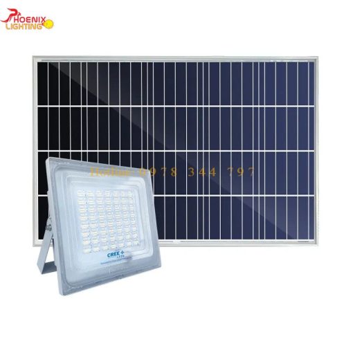 Đèn Pha Năng Lượng Mặt Trời Blue Carbon 500W h2