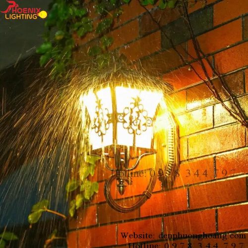 Đèn Tường Năng Lượng Mặt Trời PH035 Trang Trí Ngoại Thất Đẹp h3