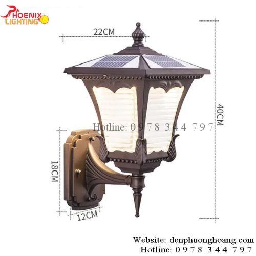 Đèn Tường Năng Lượng Mặt Trời PH1887 h4