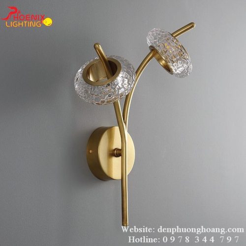 Đèn Tường Hiện Đại Kiểu Dáng Bông Hoa Pha Lê VK108 h3