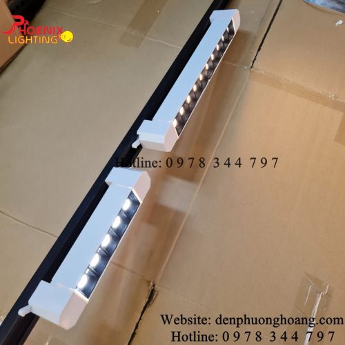 Đèn ray Đèn rọi ray chỉnh hướng kiểu dáng hiện đại . (Hình ảnh thực tế 02)