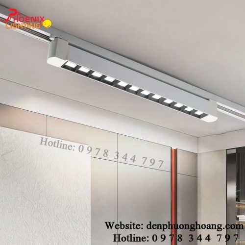 Đèn ray Đèn rọi ray chỉnh hướng kiểu dáng hiện đại