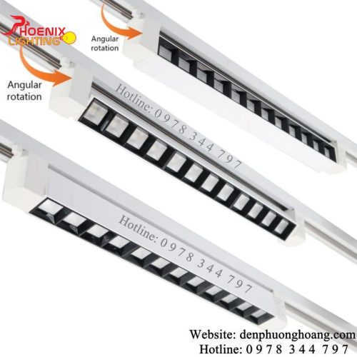 Đèn ray Đèn rọi ray chỉnh hướng kiểu dáng hiện đại PH5001