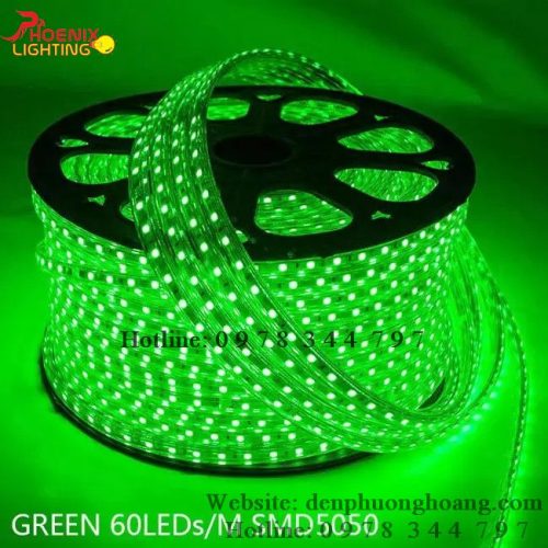 LED DÂY 5050 MÀU XANH LÁ