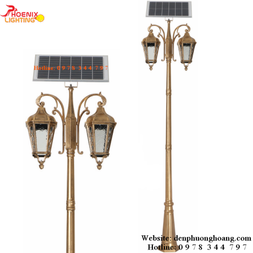 Cột đèn sân vườn năng lượng mặt trời PH150