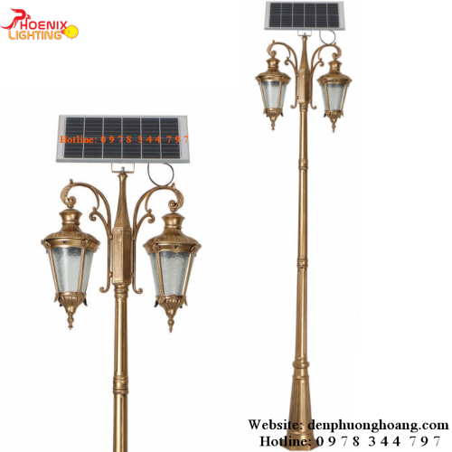 Cột đèn sân vườn năng lượng mặt trời PH152