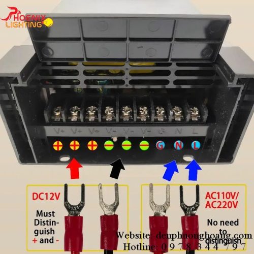 NGUỒN 12V 400W HƯỚNG DẪN SỬ DỤNG