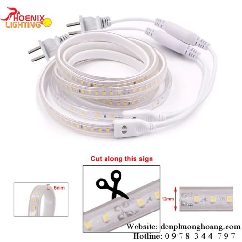 Nguồn led dây bản mạch 2835 220V