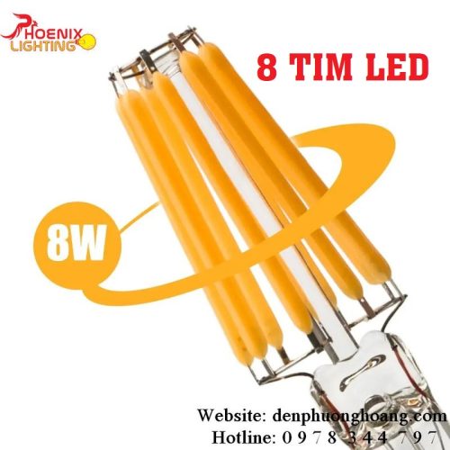 Bóng Đèn Edison ST64 Công Suất 8W Vintage